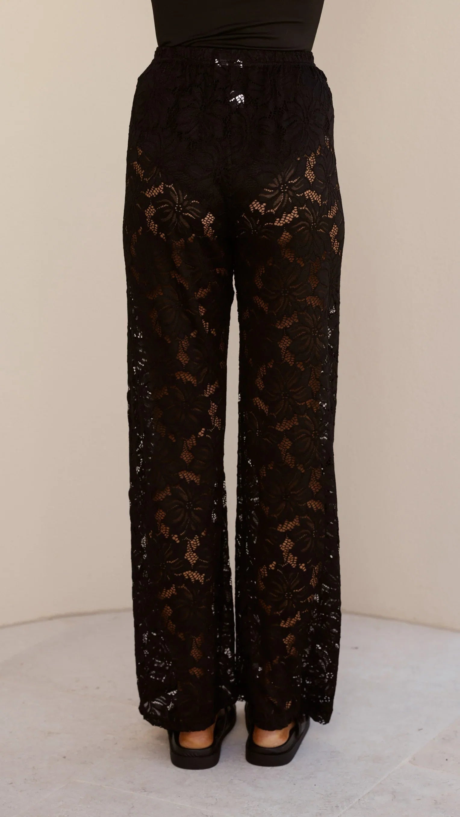 Azura Shirt And Pants Set - Black