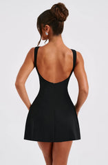 Alana Mini Dress - Black